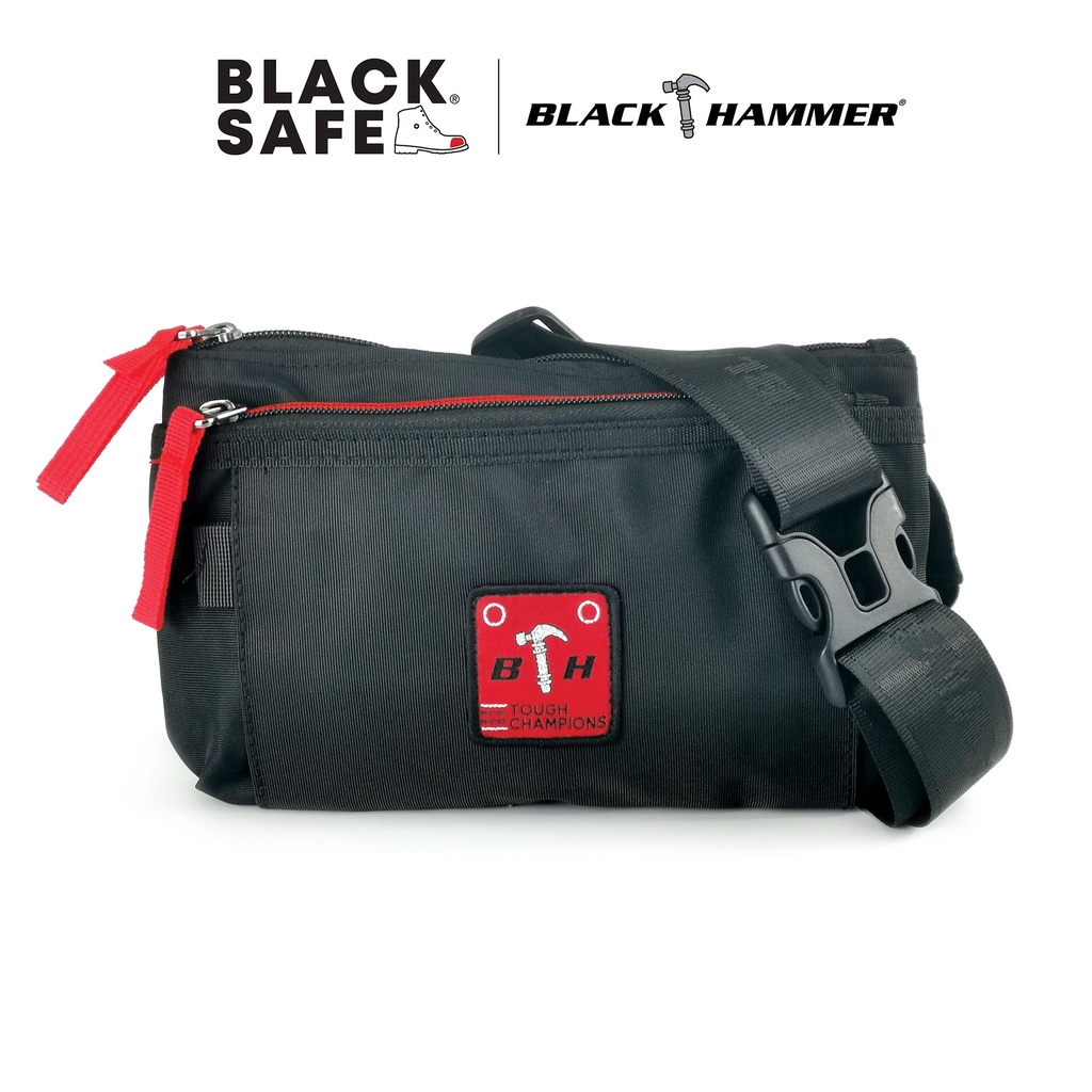 Black Hammer Men Waist Bag RG012 Shopee Malaysia