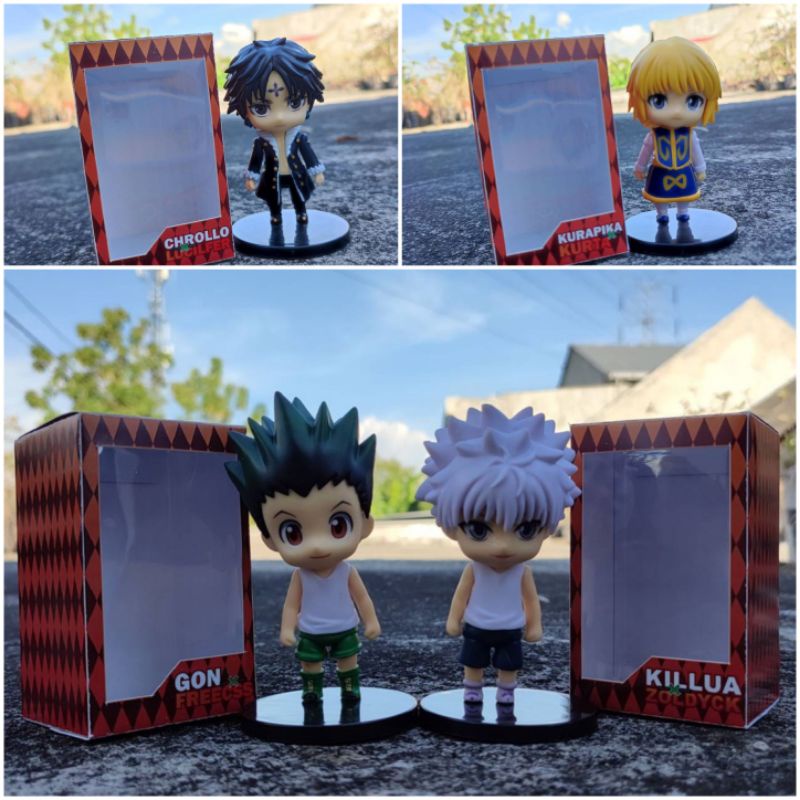 Hunterxhunter action figure anime character gon killua ringwormika ...