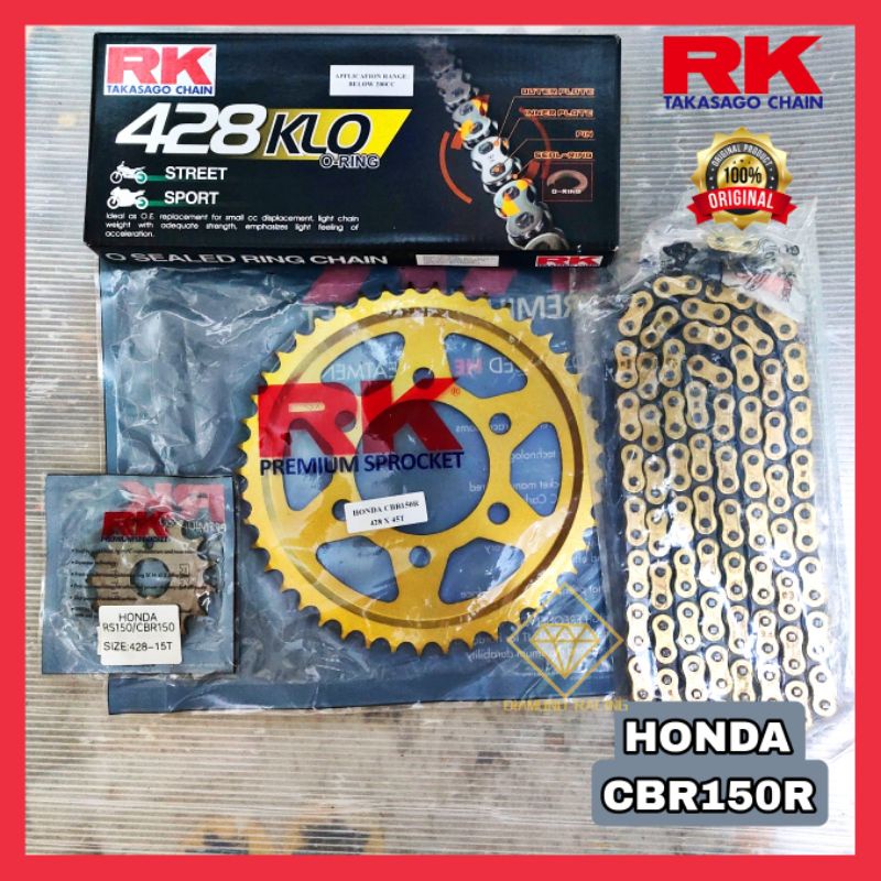 Cbr 150r discount chain sprocket price