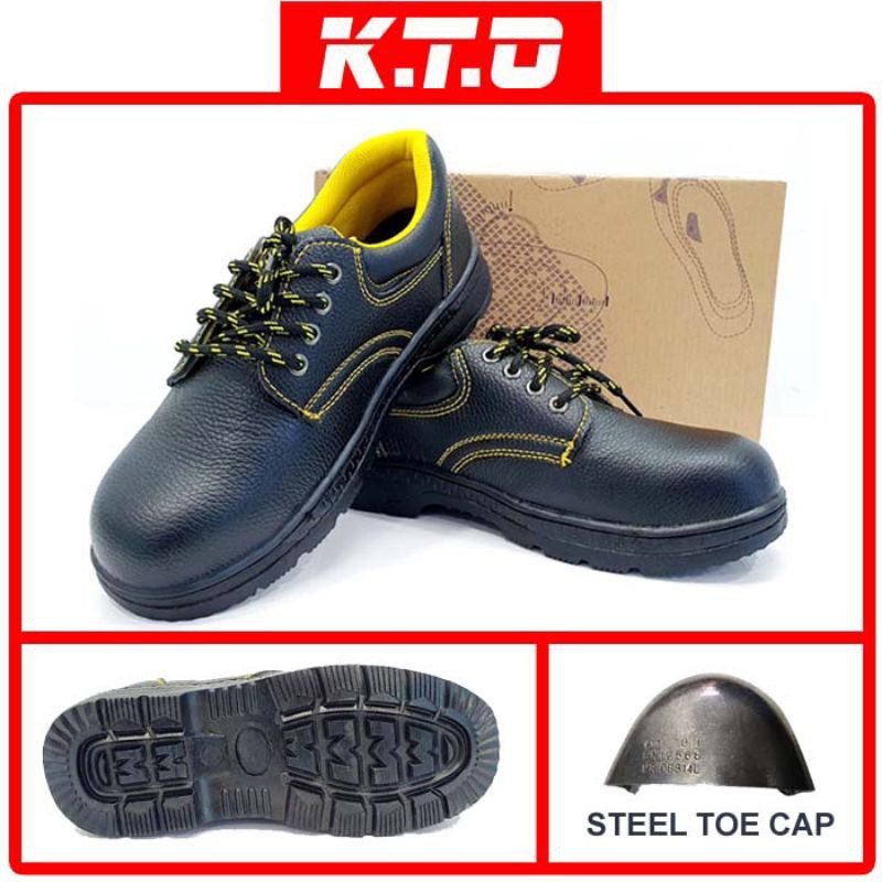 Ready Stok Kasut Safety Boots Kasut Keras Kasut Kitchen Kasut Keras DepanSAFETY SHOE LOW CUT WITH STEEL TOE CAP Shopee Malaysia