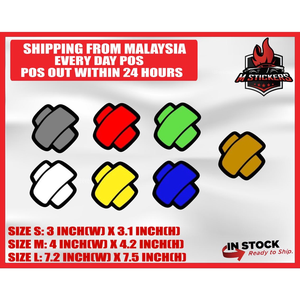 [M STICKERS] HANDYPLAST CAR STICKERS STICKER KERETA TAMPAL TEMPAT CALAR ...