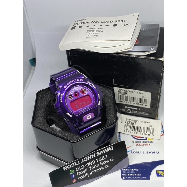 9,400円未使用 Gショック DW-6900CC-6DS