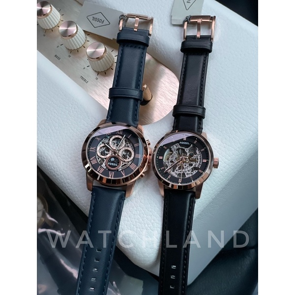 Fossil Mechanical Auto Couple Watch me3029 & me3084 | Shopee Malaysia