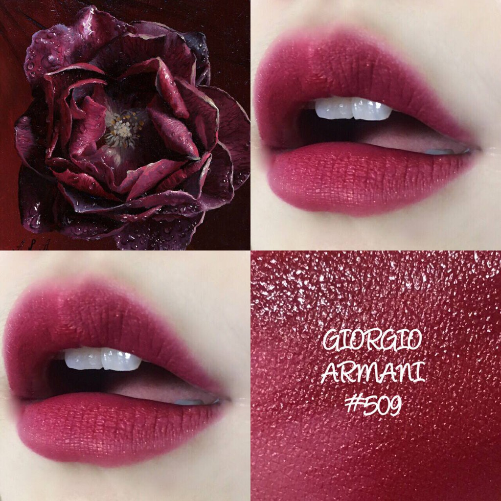 Giorgio Armani Giorgio Armani Red tube velvet matte matte lip