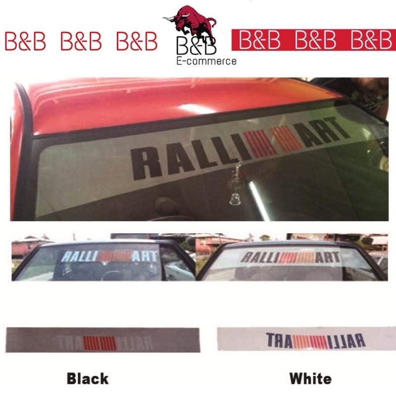 Front & Rear Windscreen Windshield Window Inside Sticker | Shopee Malaysia