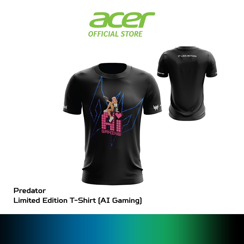 Acer Predator Gaming T-Shirt Sz XL