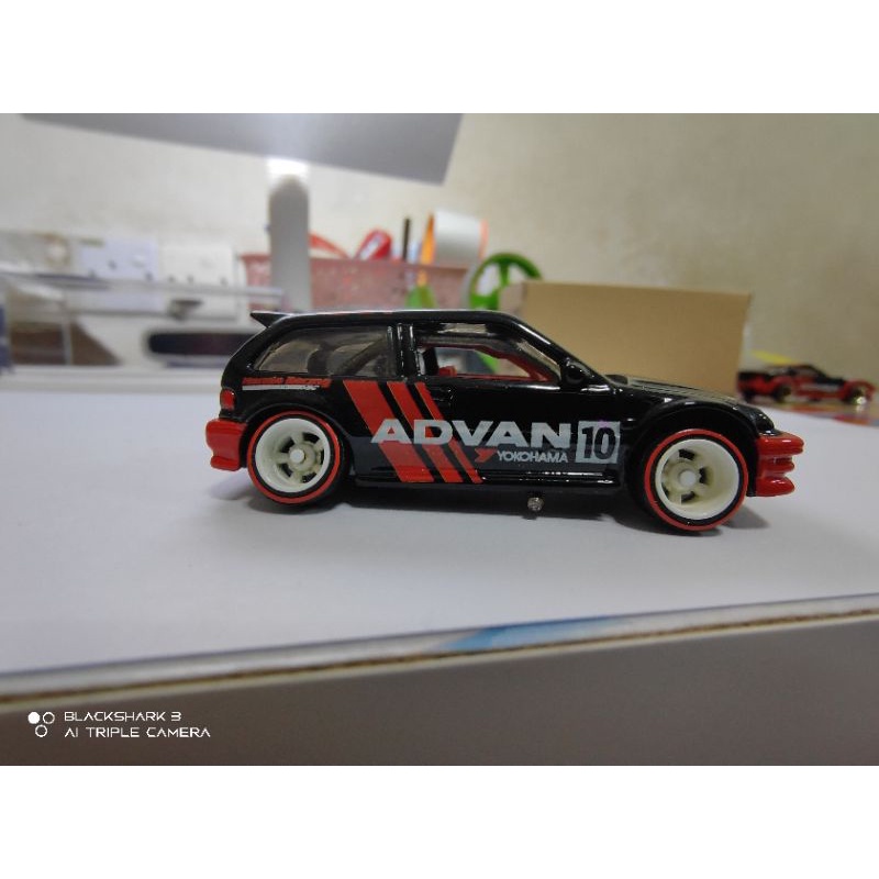Honda civic ef hot wheels custom clearance