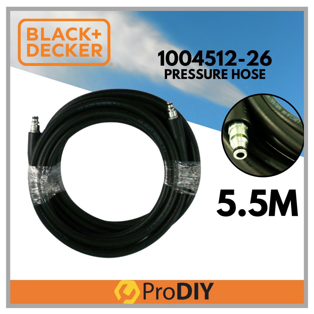 BLACK DECKER 1004512 26 5.5M Pressure Hose For PW1400S PW1470