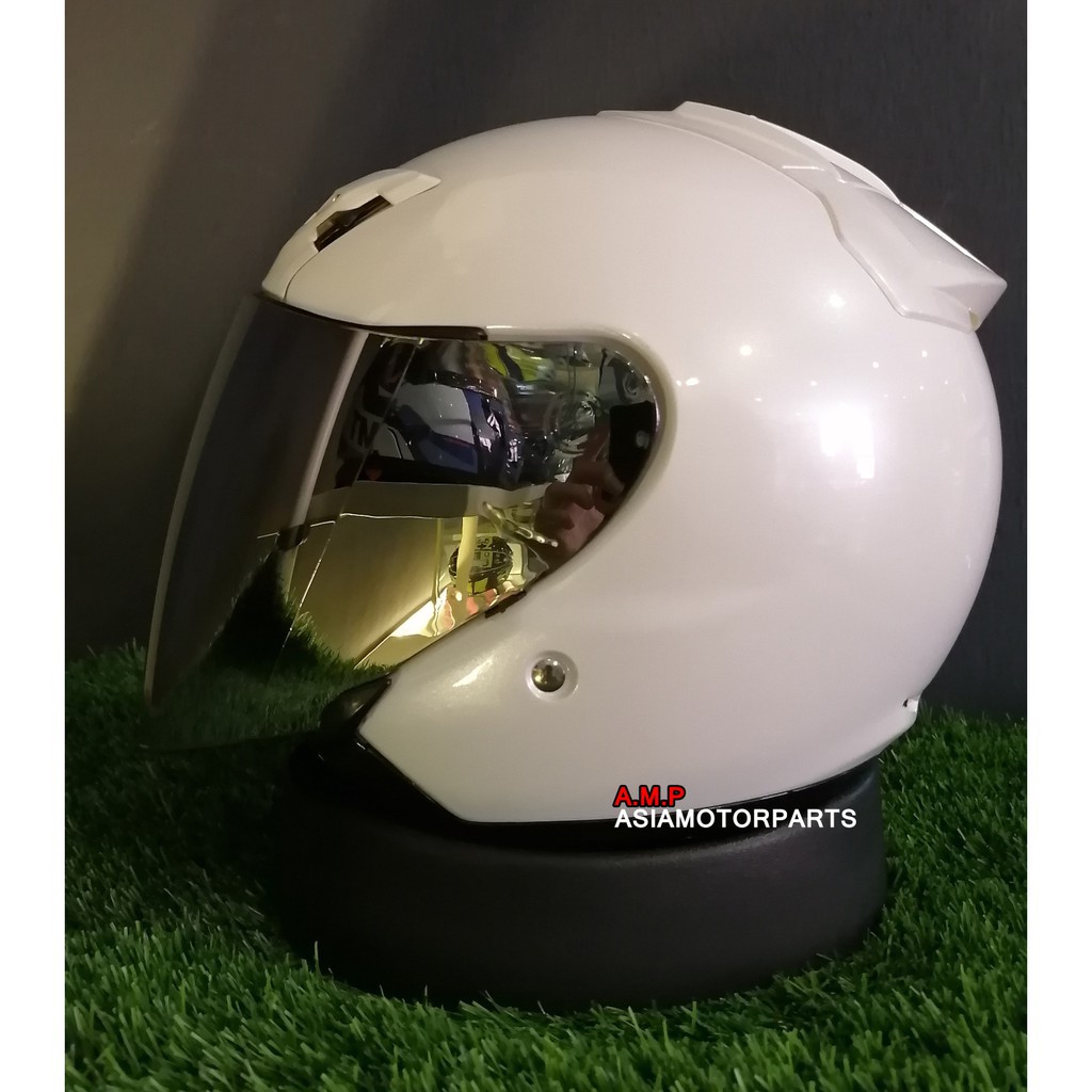 SHOEI J Force 3 Pearl White *SIRIM CERTIFIED* Open Face Helmet