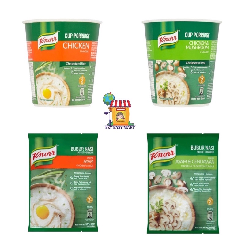 Knorr Instant Porridge Chicken & Mushroom Cup 35 g