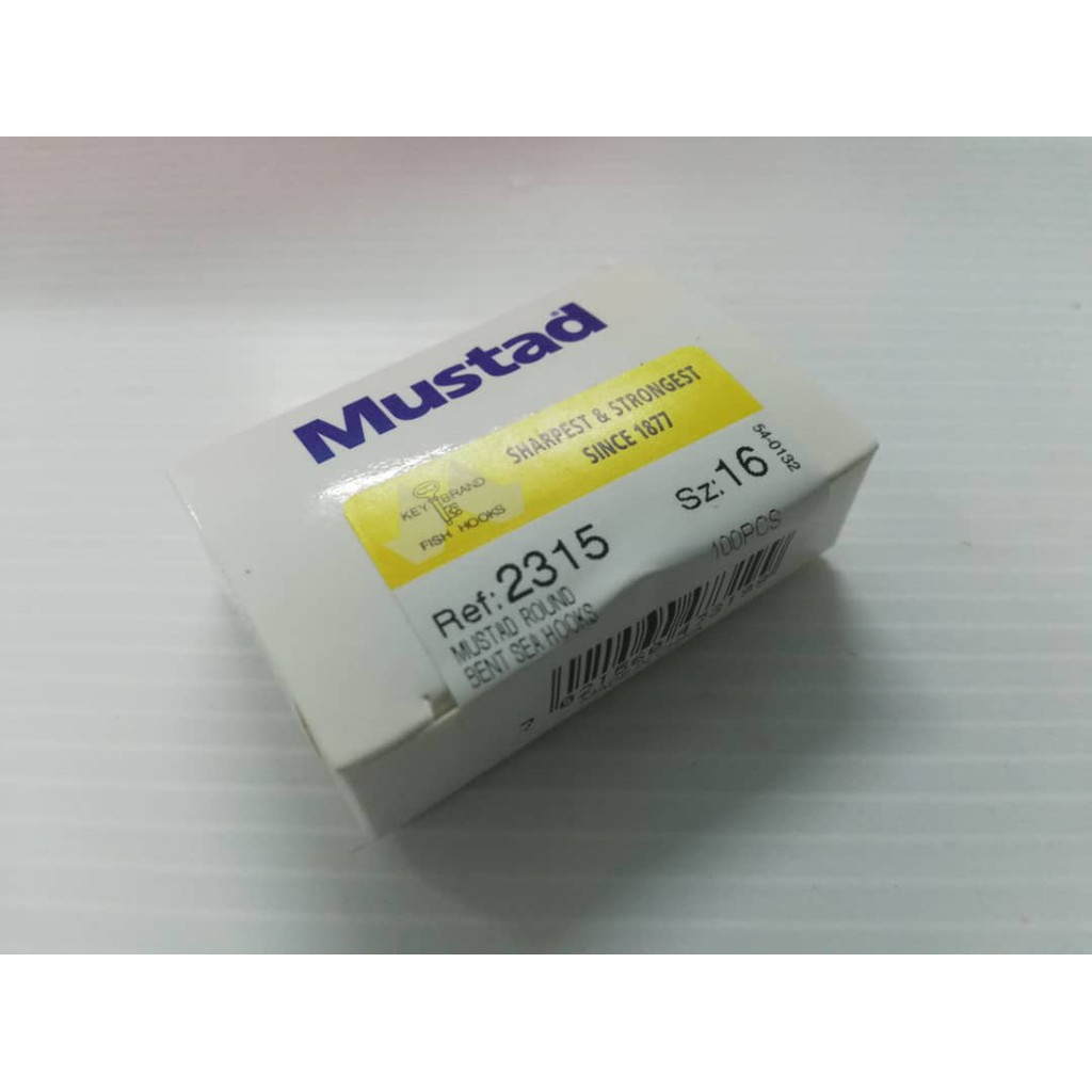 1stopfishing malaysia - 📌NEW MUSTAD FISHING HOOK (2335) Size available :  12 / 14 / 15 / 17 QTY/BOX : 100Pcs SHARPNEST & STRONGEST SINCE 1877 RINGED  SALE PRICE #12 RM 14.70 #14 RM 10.70 #15 RM 10.50 #17 RM 10.50 POSTAGE  SEMENANJUNG RM 8 / SS RM 15