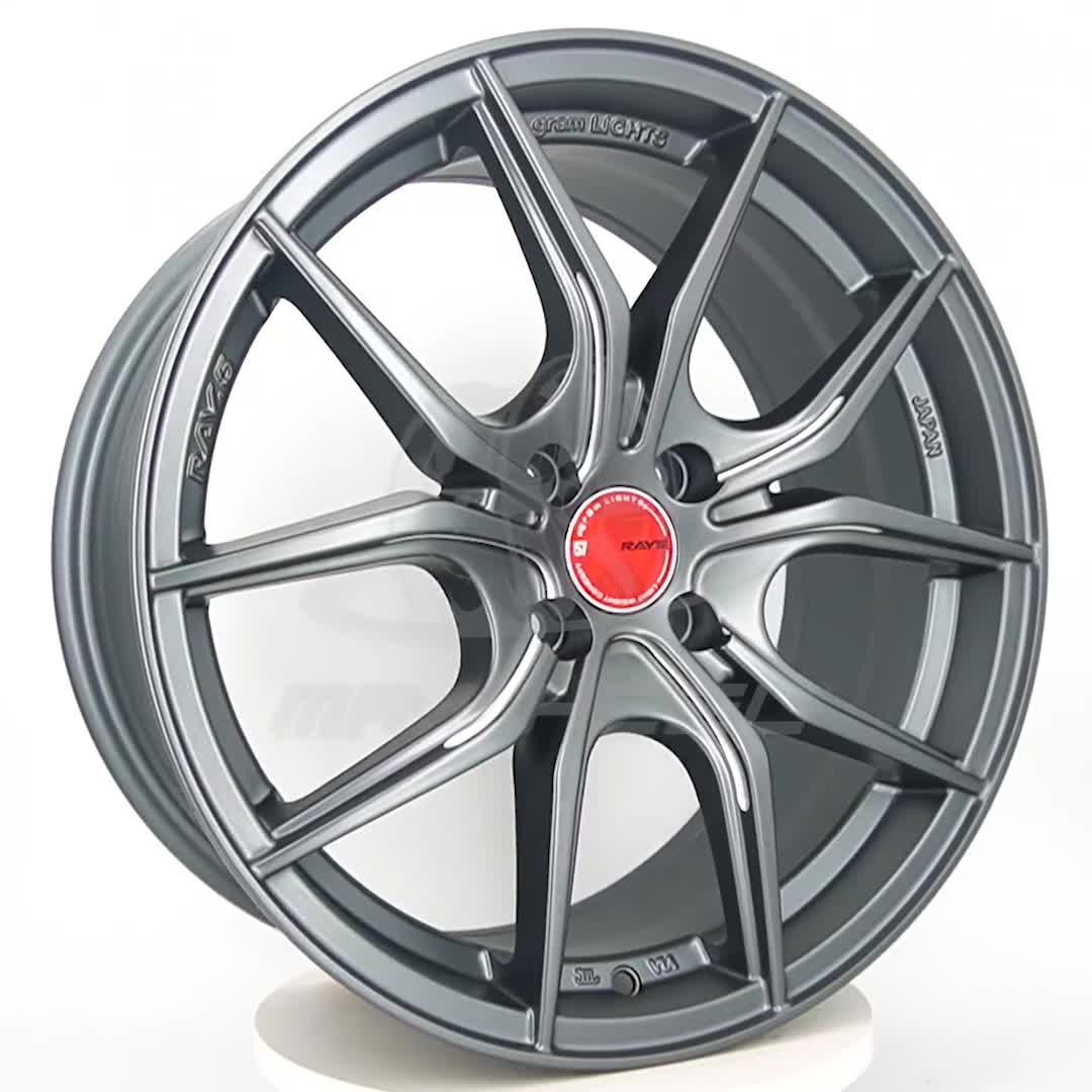 New Sport Rim RAYS GRAM LIGHTS 57FXX 17x7.5 4x100 ET40 Matt GunMetal 17 ...