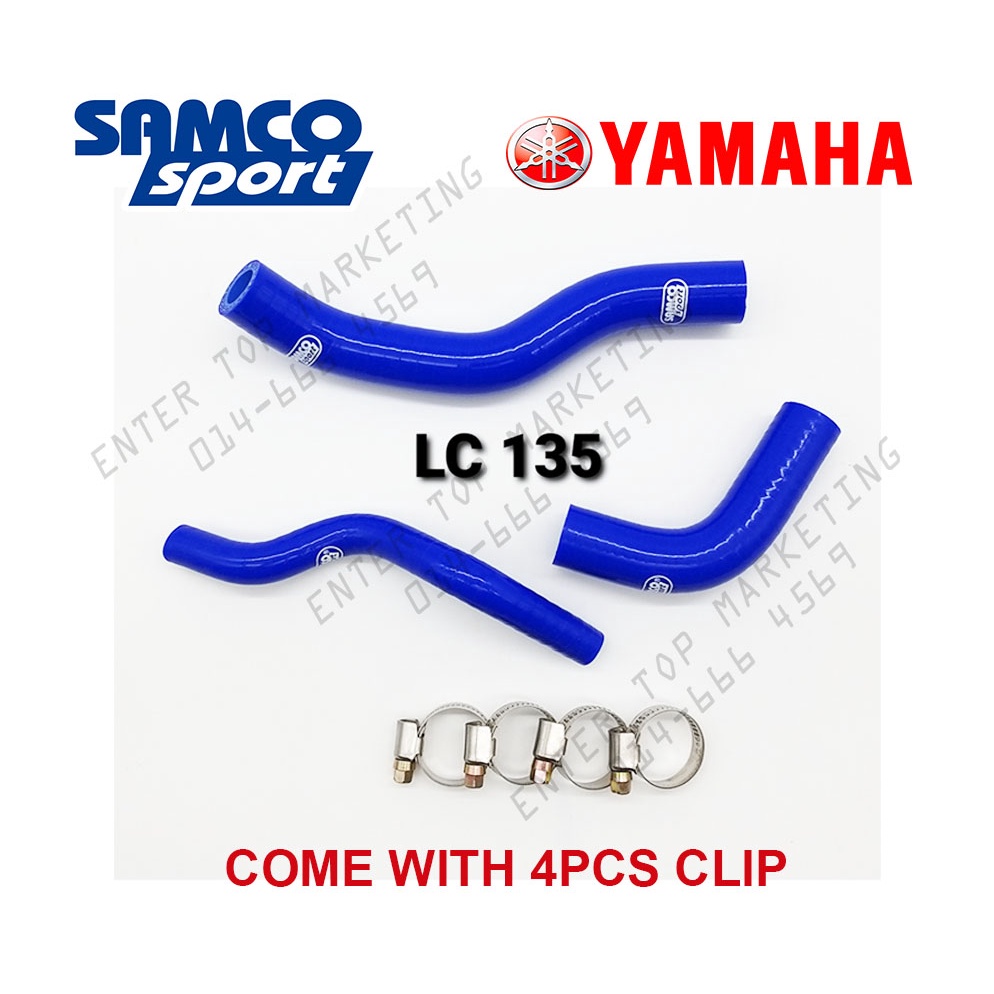 Samco Radiator Hose Y15 zr Lc135 Fz150 Nouvo LC Yzf R25 NVX155 NMAX NVX