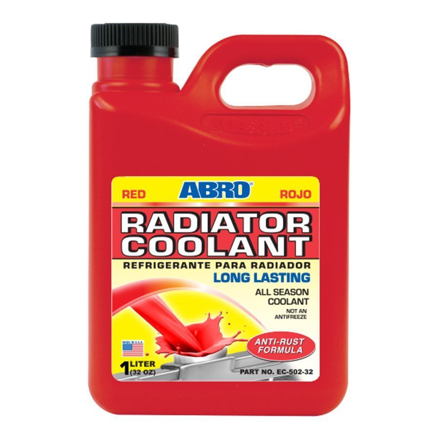 ABRO Radiator Coolant Red 1L / 3.78L (EC-502-32 / EC-502) - Made in USA ...