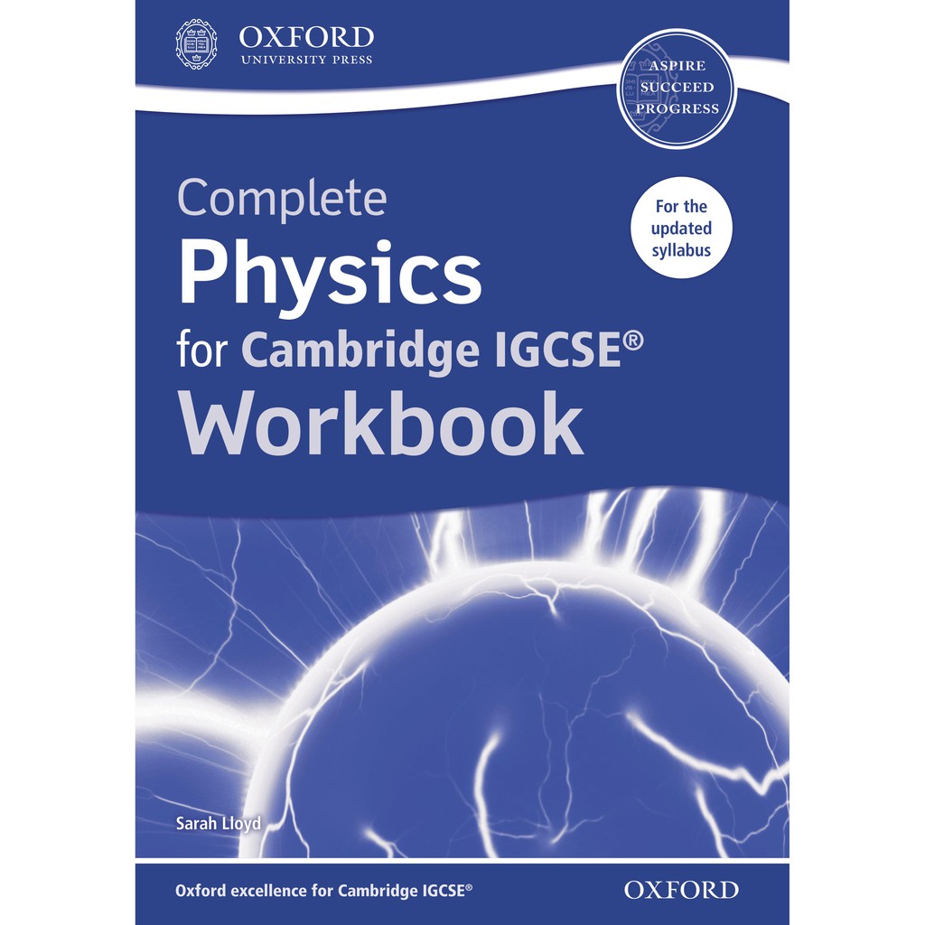 Complete Physics for Cambridge IGCSE® Workbook: Third Edition [Oxford  University Press OUP] | Shopee Malaysia