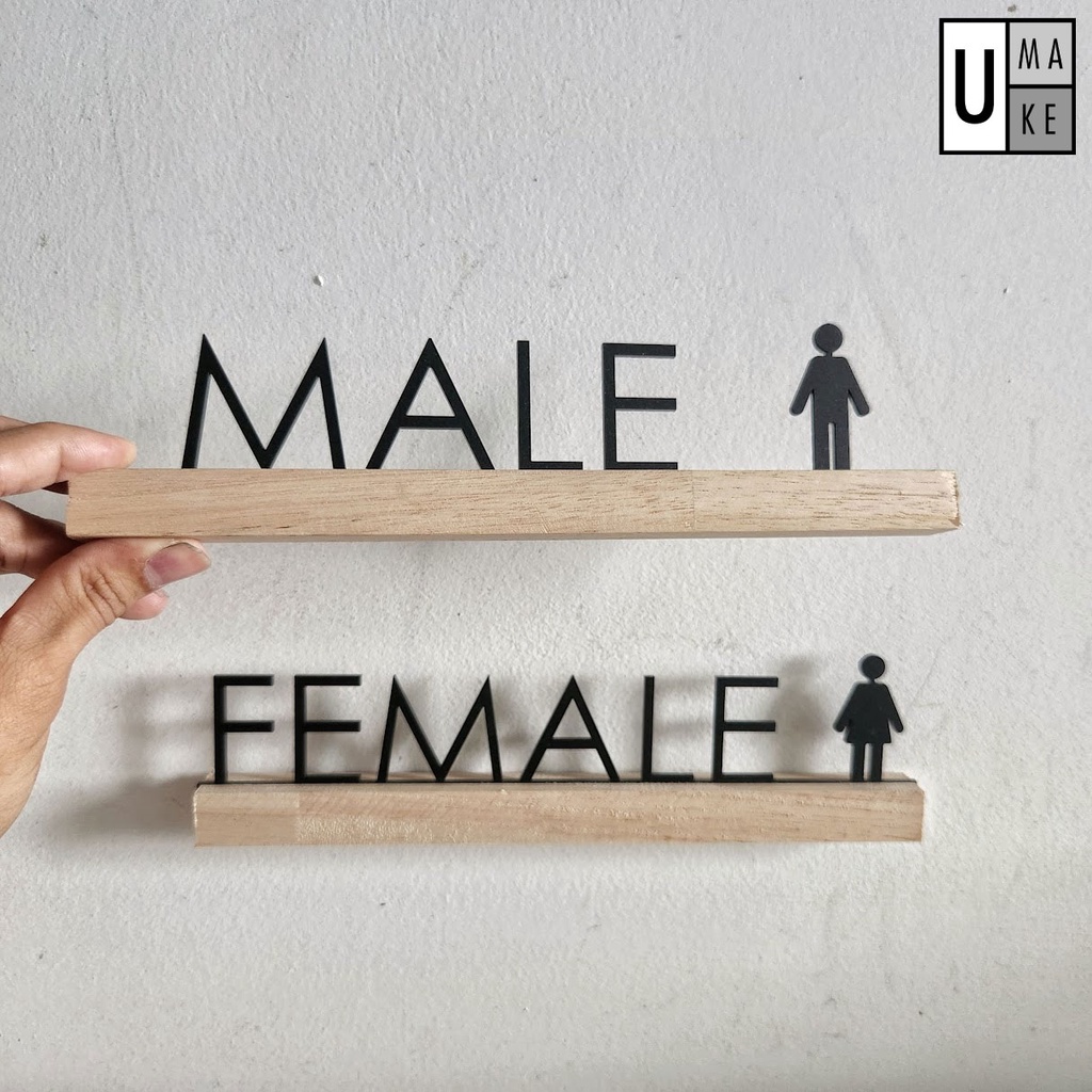 UMAKE Daily Sign, Signage, Signmark, No Entry, Toilet, No Parking, No ...