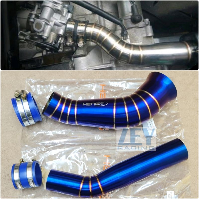 NVX Nmax Xmax Intake Manifold Hose Air Box Stainless Steel Titanium ...
