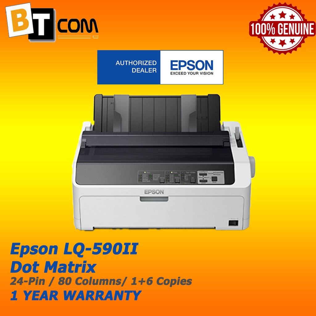 Pre Order 14days Epson Lq 590ii Dot Matrix Printer Shopee Malaysia 0217