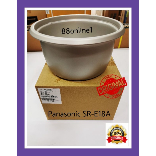 Panasonic Rice Cooker SRE18A Inner Pan/ Inner Pot (Original) 1.8L