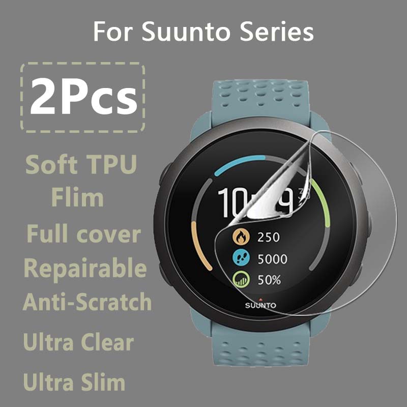 Ultra Clear Screen Protector For Suunto 5 Peak D4F DX Soft