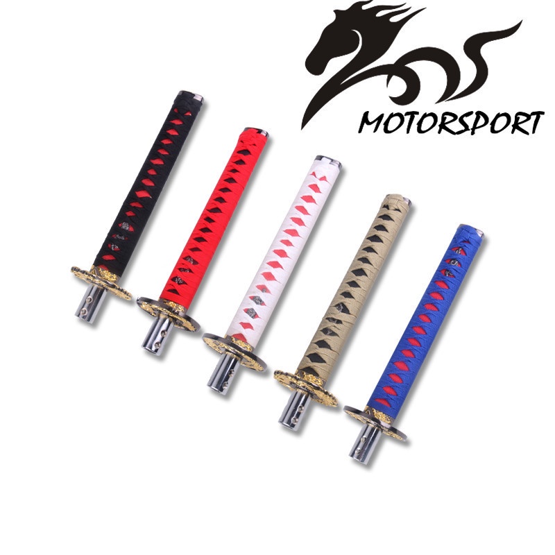 Universal 15cm Samurai Sword Gear Shift Knob Shifter Katana Metal