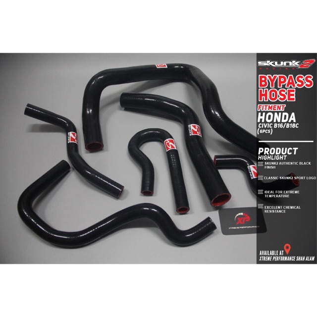 ORIGINAL READY STOCK SKUNK2 RADIATOR HOSE FULLSET FOR HONDA CIVIC B16