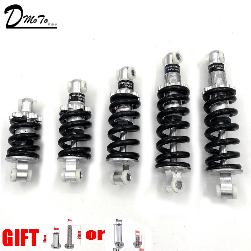 Amortisseur Arrière 125mm 1200LBS Pour Mini Moto 47cc 49cc 2 Temps - Dirt Bike, Pocket Bike, ATV, Quad, Scooter
