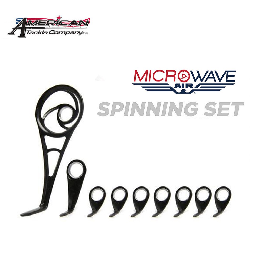 American Tackle Company Microwave Guide AW20 Spinning Casting Guide Set DIY  Custom Rod Building Component Repair Kit