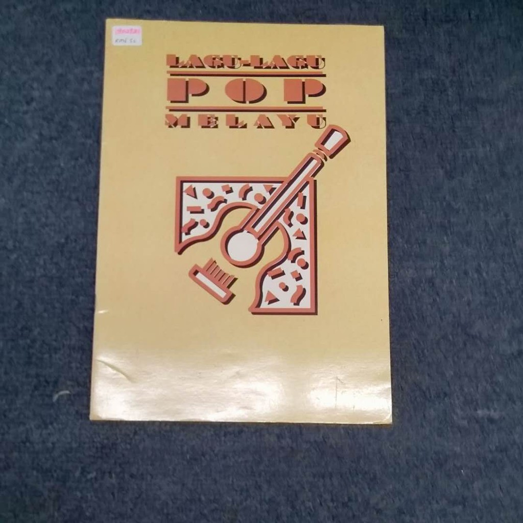 LAGU LAGU POP MELAYU / BUKU GUITAR TABS CHORDS (STOCK CLEARANCE