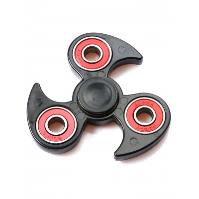 Fidget Toy Flying Wheel Hand Tri-Spinner (BLACK) | Shopee Malaysia