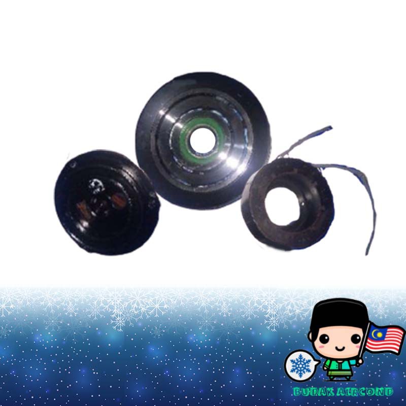 PROTON WIRA 1.5 MODIFIED DENSO SYSTEM COMPRESSOR CLUTCH PULLEY