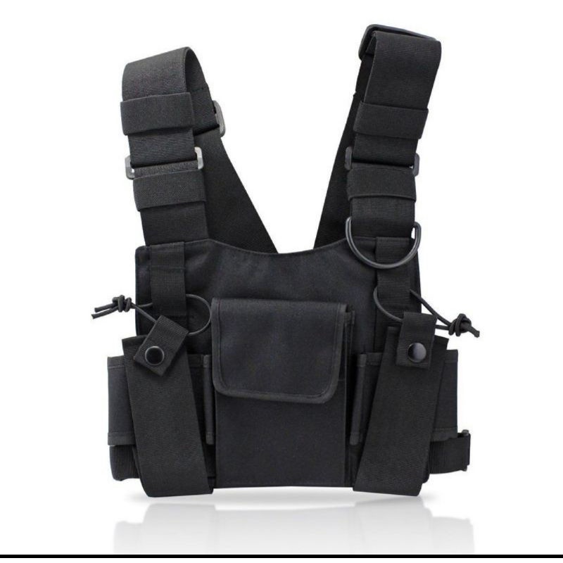 (READY STOCK) 3 POCKET CHEST RIG BAG ADJUSTABLE HIP HOP STREETWEAR BAG ...