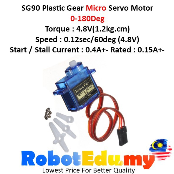 SG90-180Deg(Plastic)