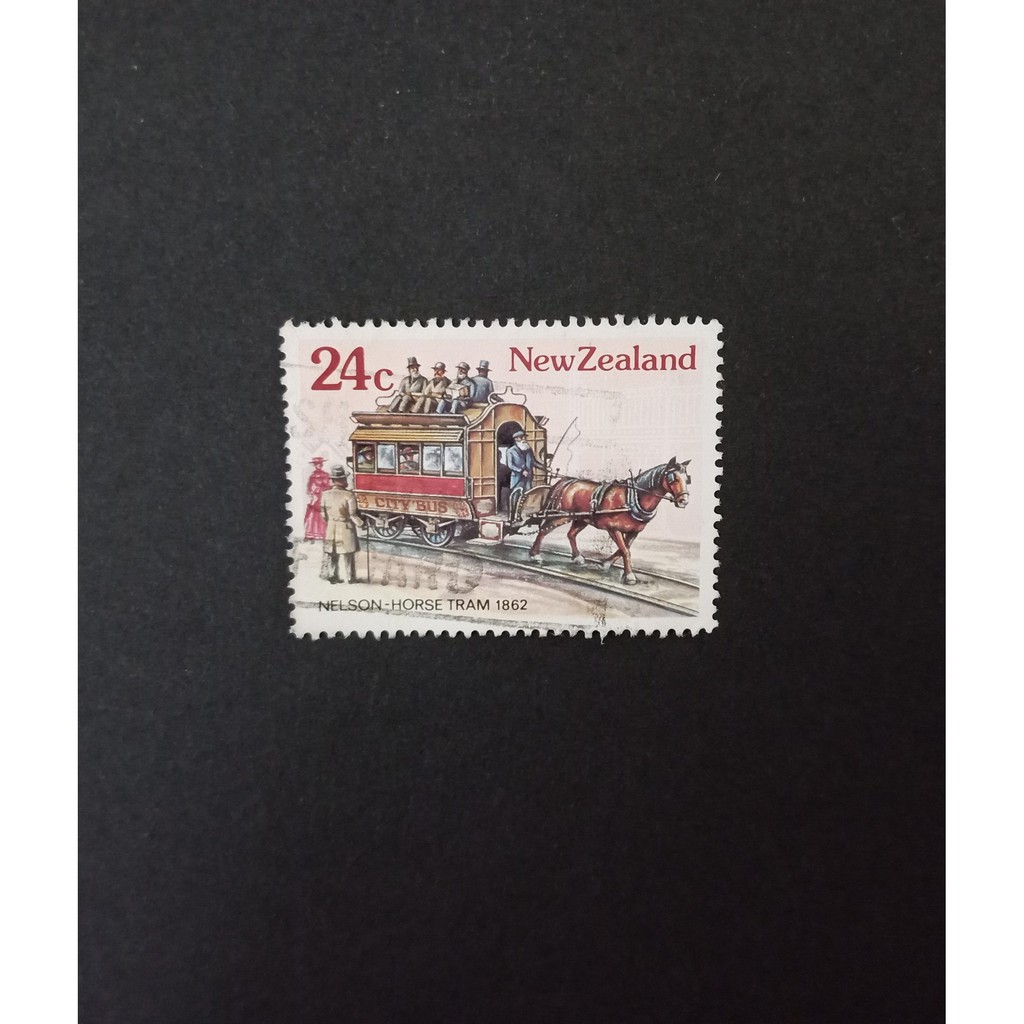 1985 New Zealand Stamp - Vintage Trams (1v) | Shopee Malaysia