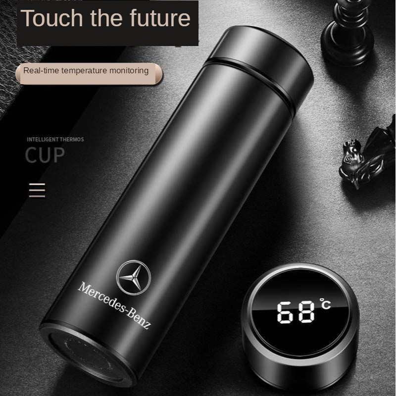 Mercedes Benz Vehicle-mounted Smart Vacuum Flask Suitable for