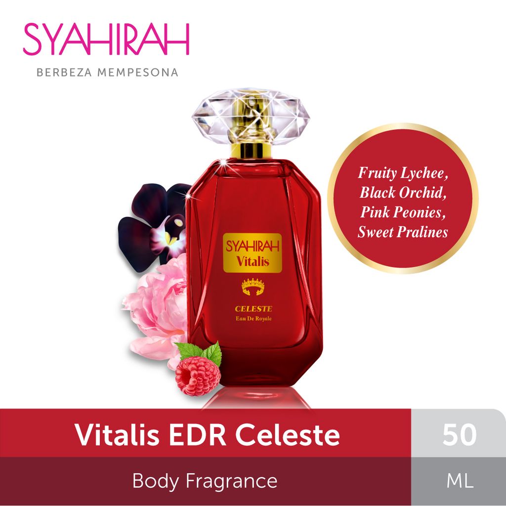 Syahirah Vitalis Eau De Royale Celeste 50ml Shopee Malaysia