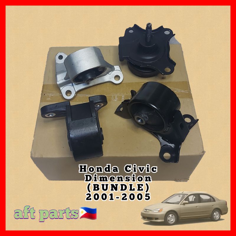 Honda Civic Dimension engine support mount (BUNDLE) 2001-2005 set ...