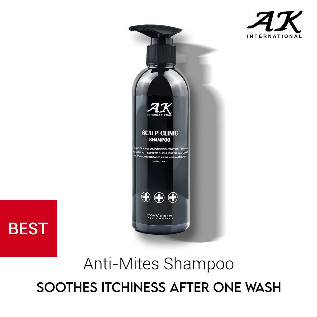 AK Scalp Clinic Anti Mites Shampoo 250ml Shopee Malaysia