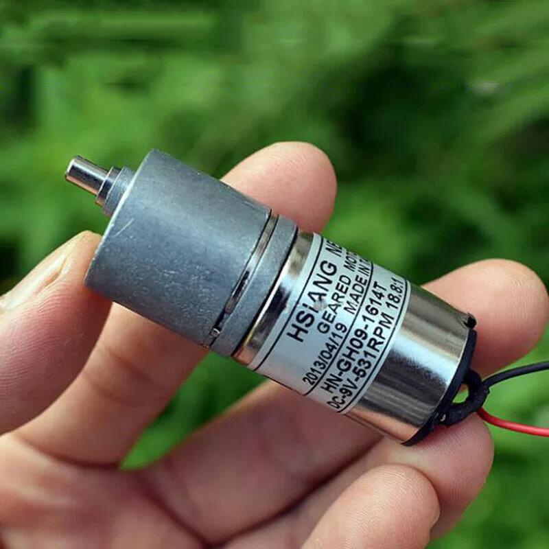 Mini 22mm Full Metal Gearbox Gear Reduction Motor DC3V 5V 6V 354RPM