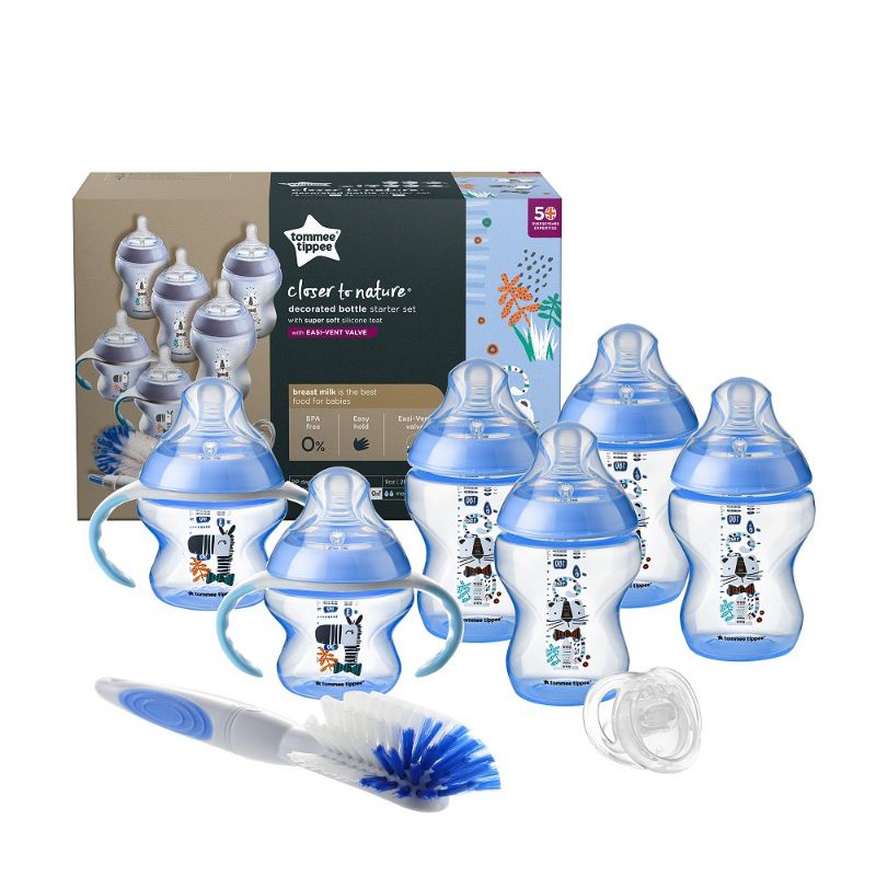 Tommee Tippee Closer to Nature Newborn Starter Set - Blue