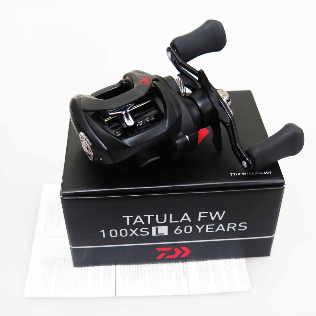 18 NEW DAIWA TATULA FW 100XS, 100XSL 60 YEARS Anniversary Left & Right  Baitcasting With 1 Year Warranty & Free Gift