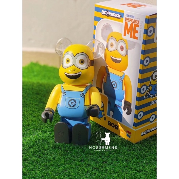 Minion Bob Medicom toy Despicable Me Bearbrick 400%小黄人| Shopee