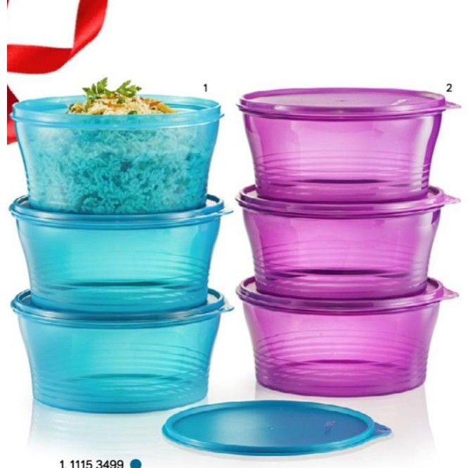 Tupperware Big Wonder Large Set 1.9L (3pcs) OR (6pcs) | Shopee Malaysia