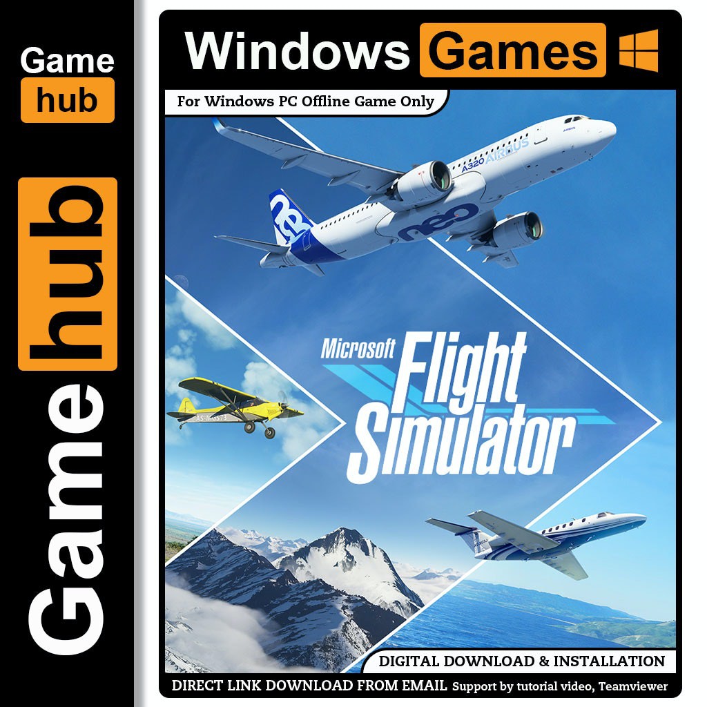 Microsoft Flight Simulator 2020 PC Game Digital Download PC