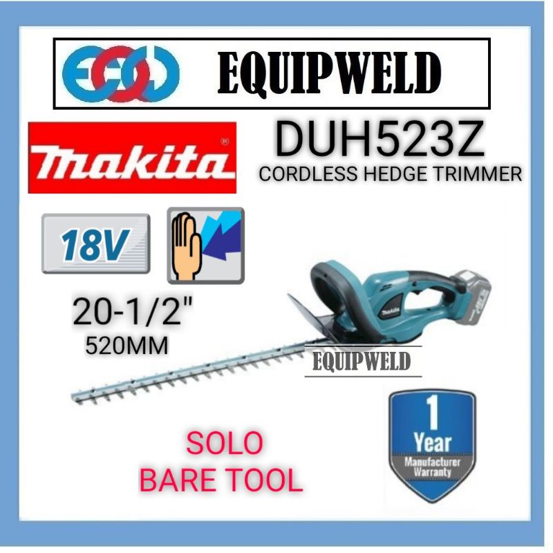 Makita hedge trimmer online duh523