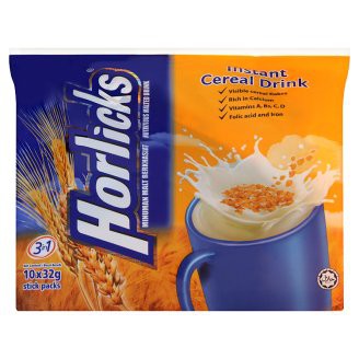 Horlicks 3 in 1 Instant Cereal Drink 10 x 32g | Shopee Malaysia