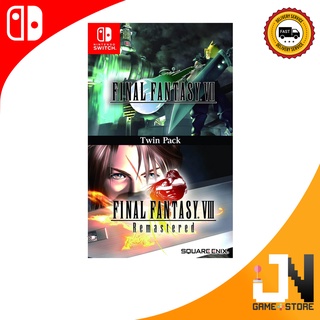 Nintendo Switch Final Fantasy VII & Final Fantasy VIII Remastered Twin Pack  (EU)(English)(NEW)