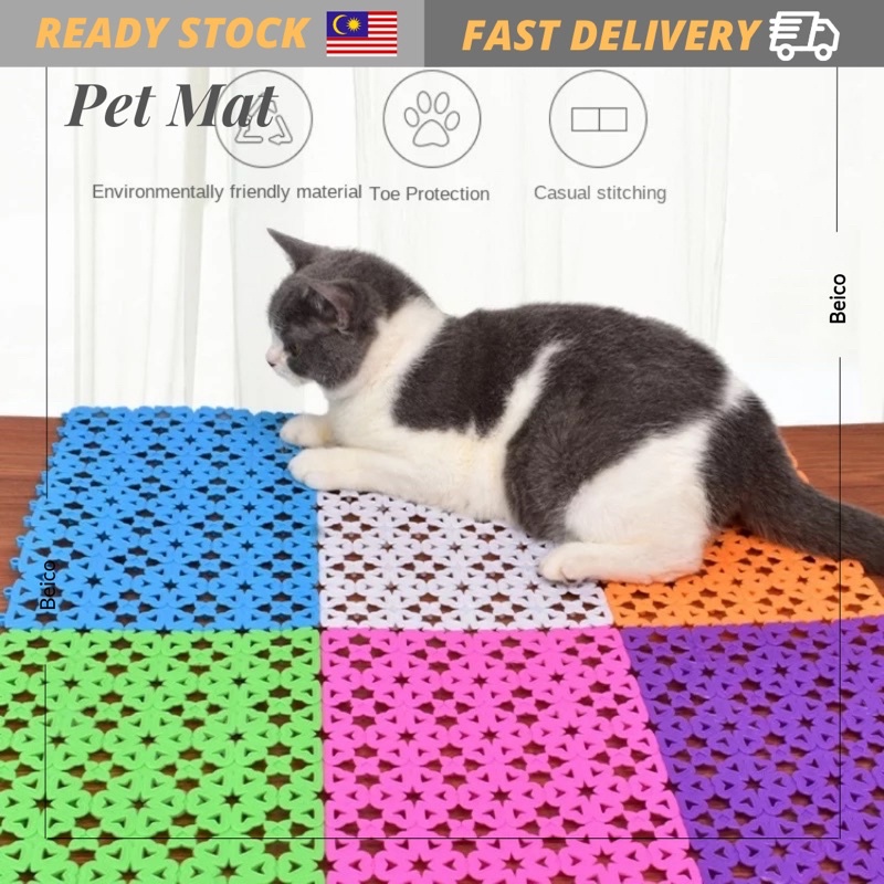 Pet Mat for Bunny Rabbit Cage Plastic Feet Pad Plastic Cage Mat Plastic