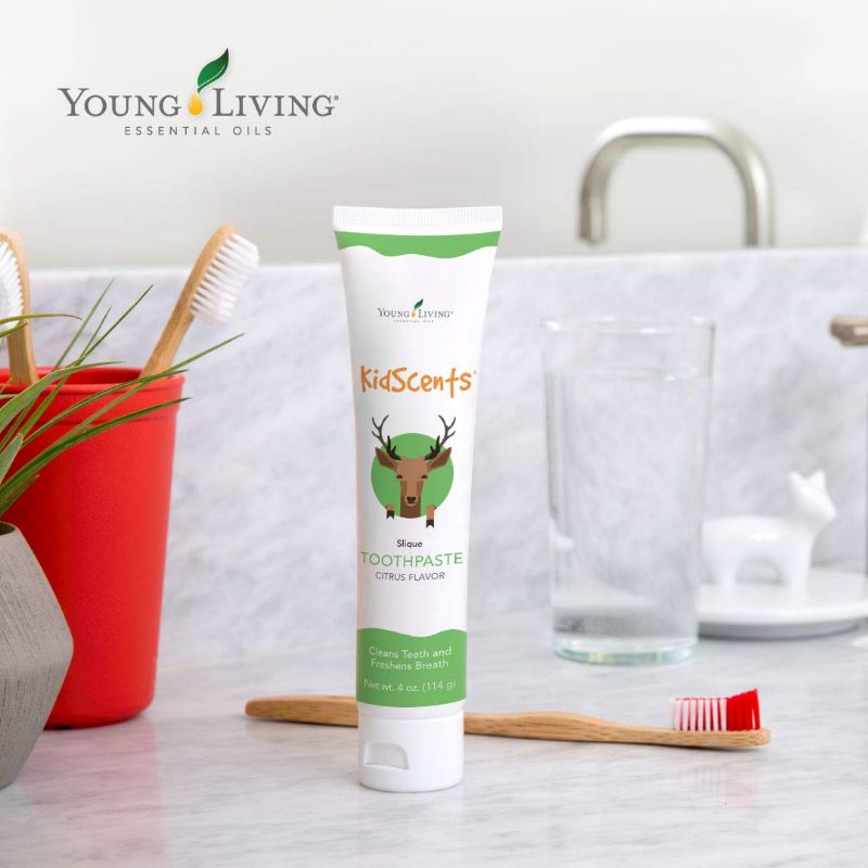 YOUNG LIVING KIDSCENTS KIDS TOOTHPASTE NATURAL CITRUS FLAVOUR WHITENING ...