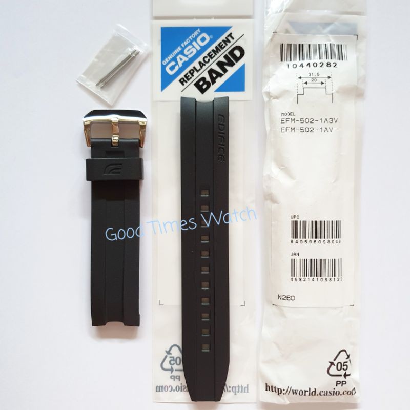 Strap EDIFICE EFM 502 EFM 502 Casio Original Shopee Malaysia